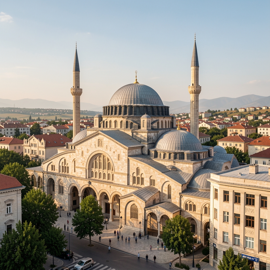 Ankara'daki Plenary araştırma merkezinde masaların başında çalışan analistler ve araştırmacılar, duvarda büyük veri panelleri görülüyor